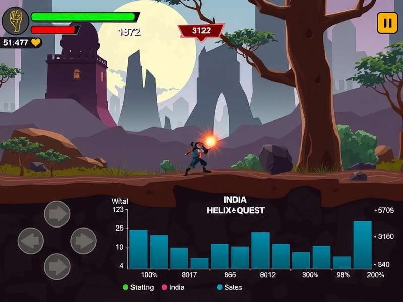 India Helix Quest combat system showing character using special abilities